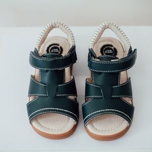 NEW Livie and Luca Sailor Sandals in dark green